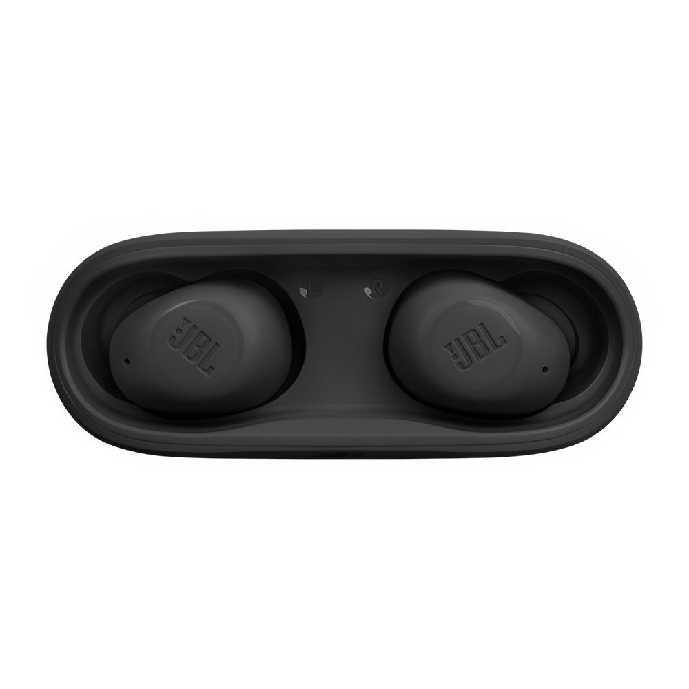 JBL Earphones TWS Wave Buds, Black - Image 2