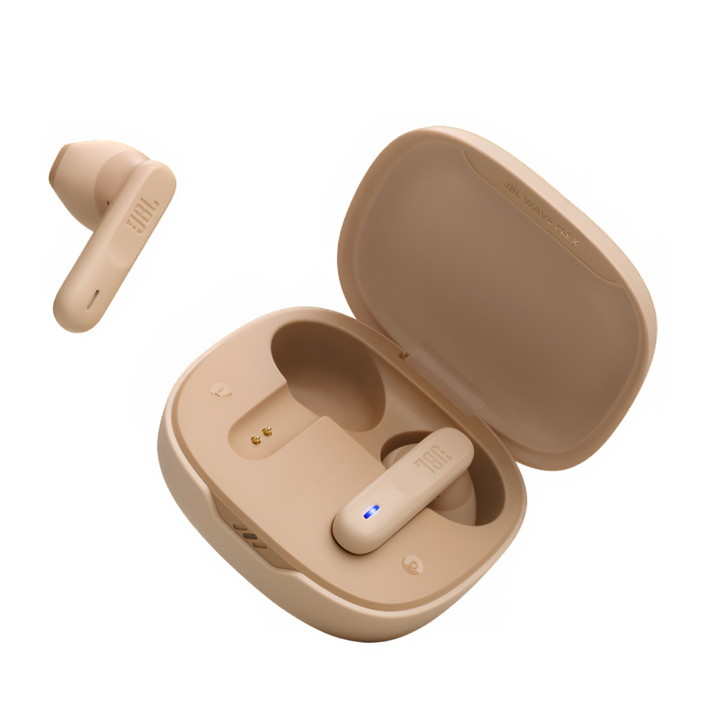 JBL Earphones TWS Wave Flex, Beige - Image 2