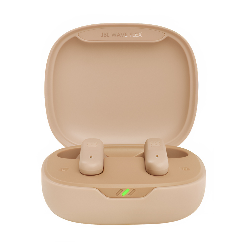 JBL Earphones TWS Wave Flex, Beige - Image 3
