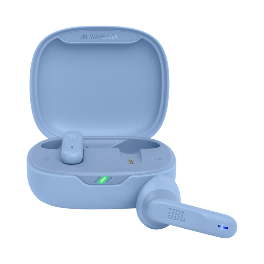 JBL Earphones TWS Wave Flex, Blue