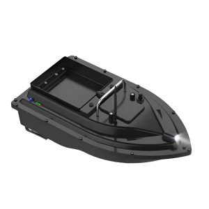 GPS Fishing Bait Boat with Large Bait Container with 500M Remote Range, Black