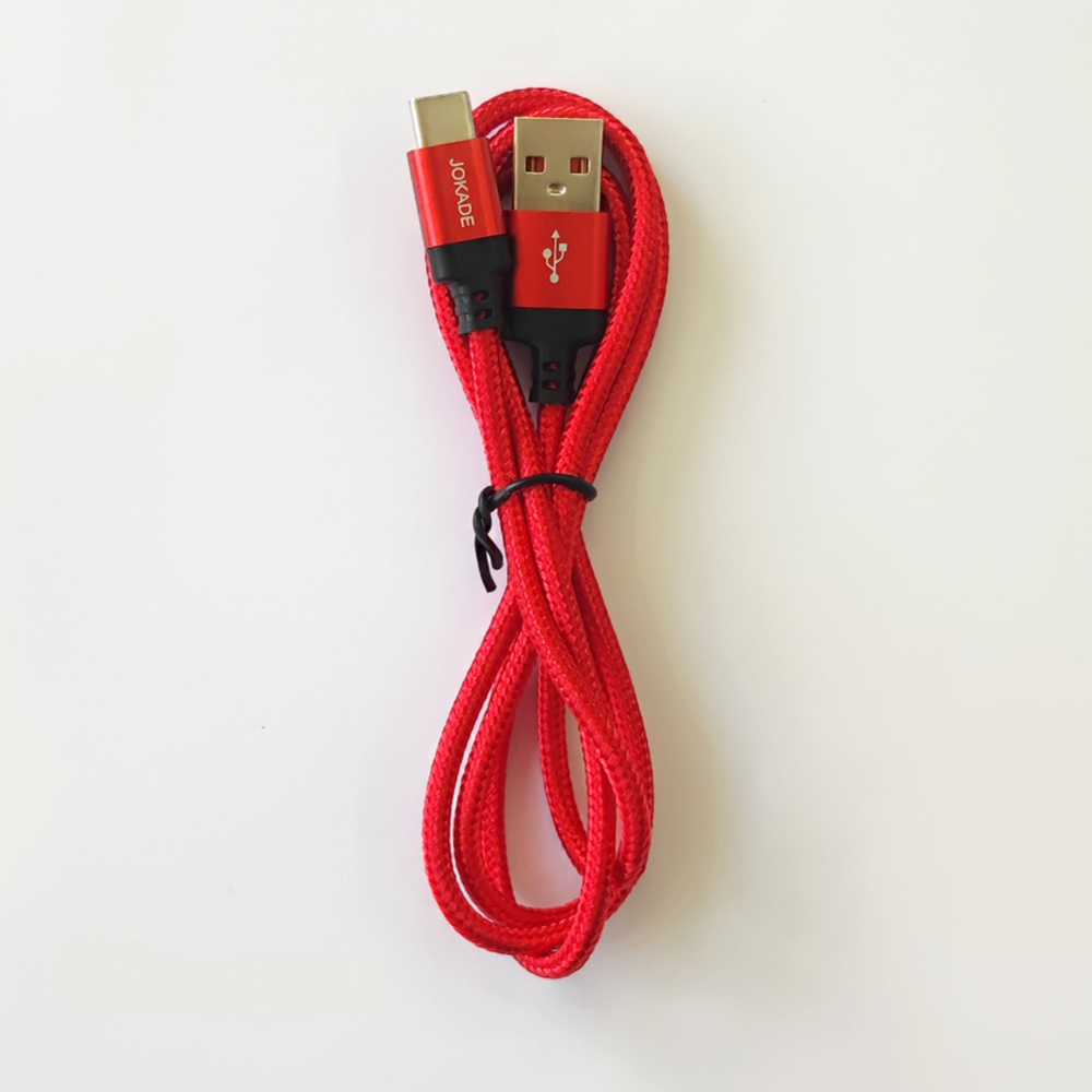 Jokade Cable USB to Micro USB Junlian 5A 1m JA001, Red - Image 3