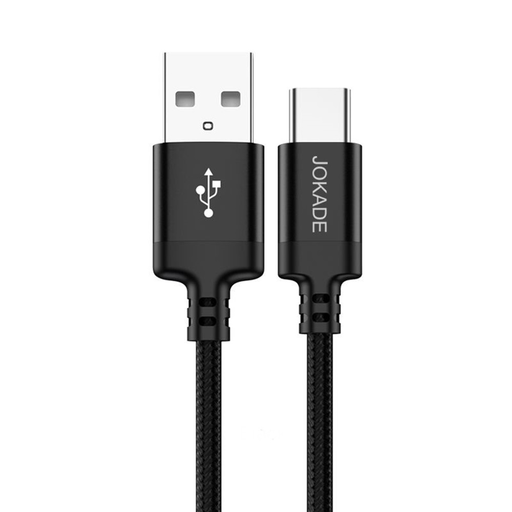 Jokade Cable USB to Type-C Junlian 5A 1m JA001, Black - Image 2
