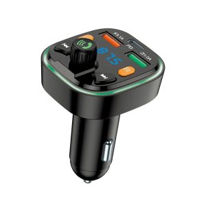 Jokade FM Transmitter with Car Charger 18W JH007, Black