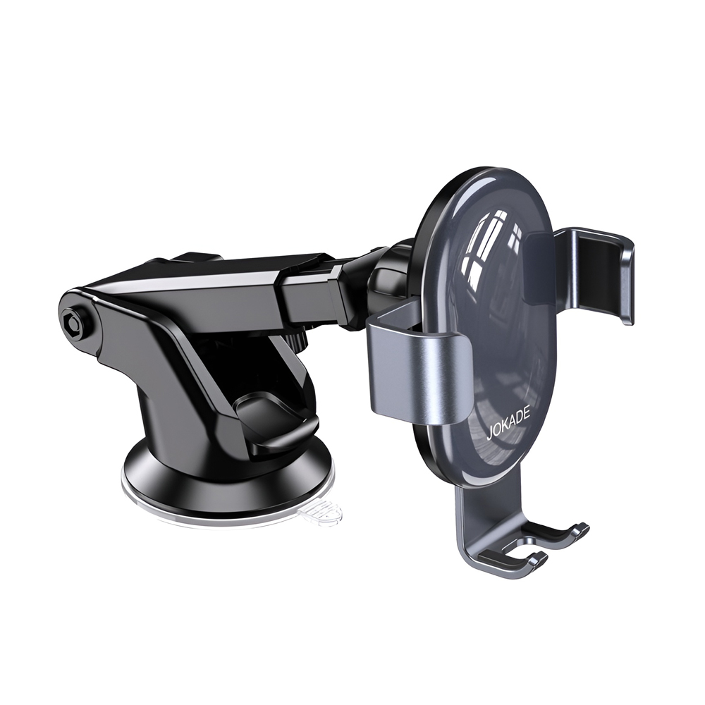 Jokade Car Holder Suction Cup Telescopic Gravity JE037, Black - Image 3