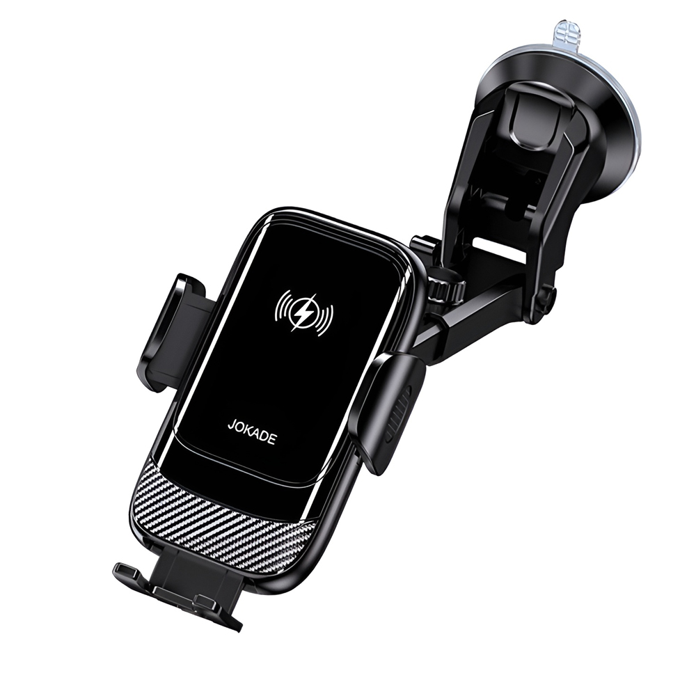 Jokade Car Holder Wireless Automatic 15W JH034, Black - Image 2