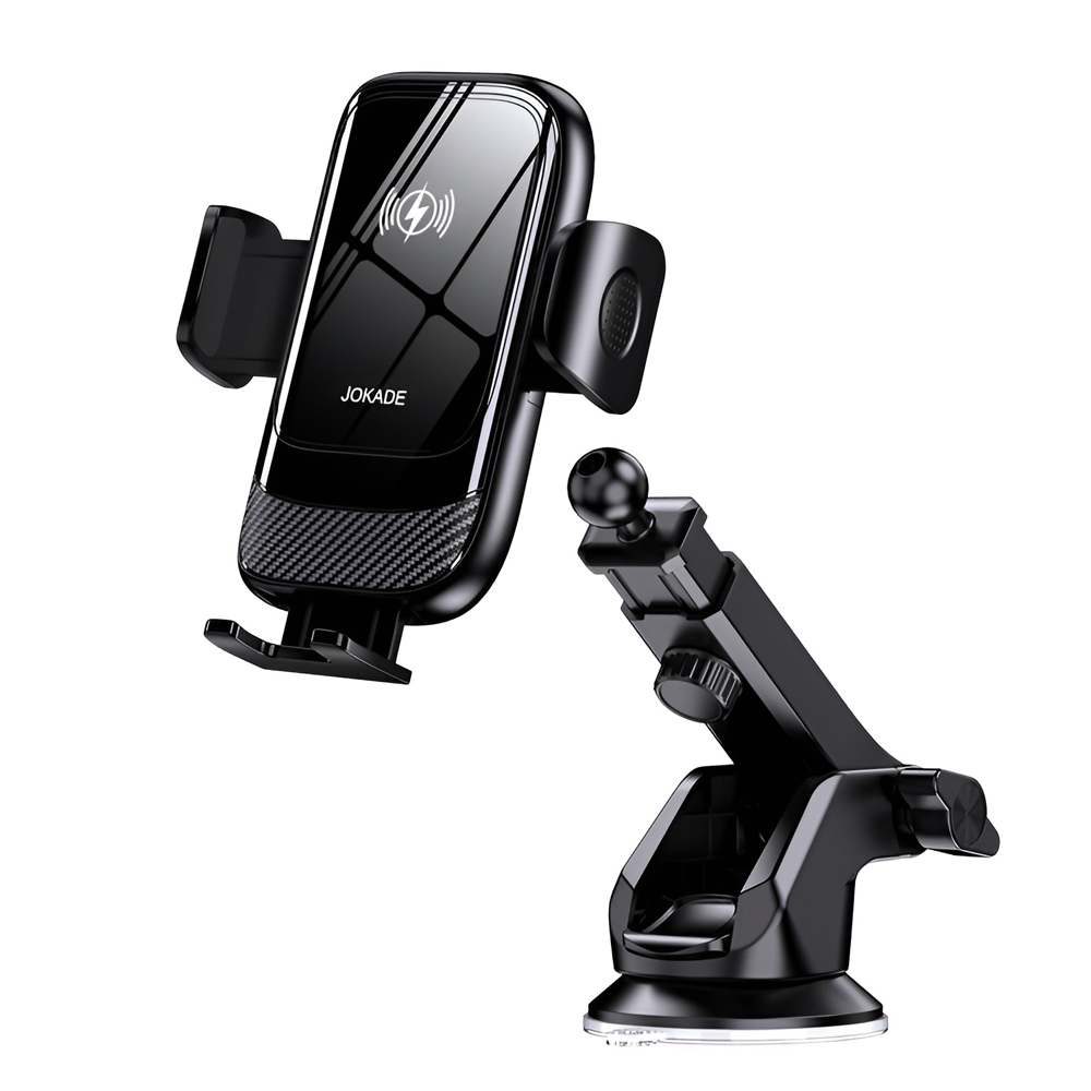 Jokade Car Holder Wireless Automatic 15W JH034, Black - Image 3