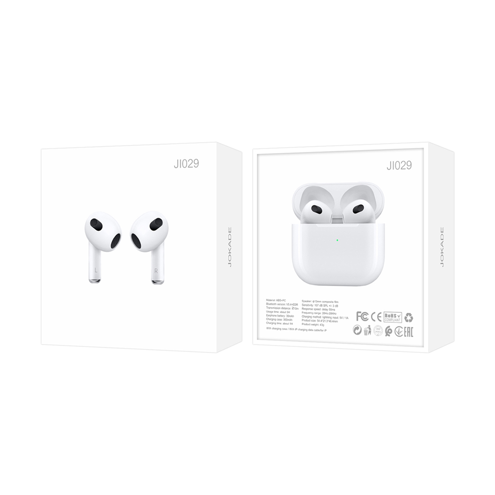 Jokade TWS Original JI029, White (3rd generation) - Image 3