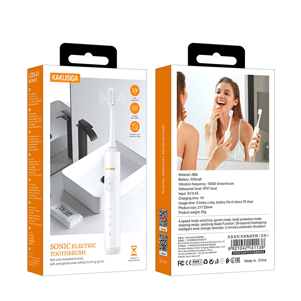 Electric Toothbrush KSC-1541, White - Image 2