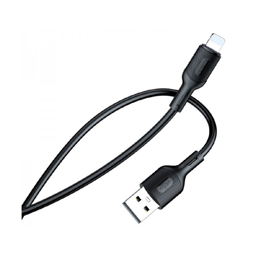 KAKU Cable USB to Lightning Kelang 2.4A (1M), Black - Image 2