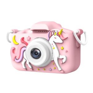 Digital Kids Camera Unicorn with microSD, Pink