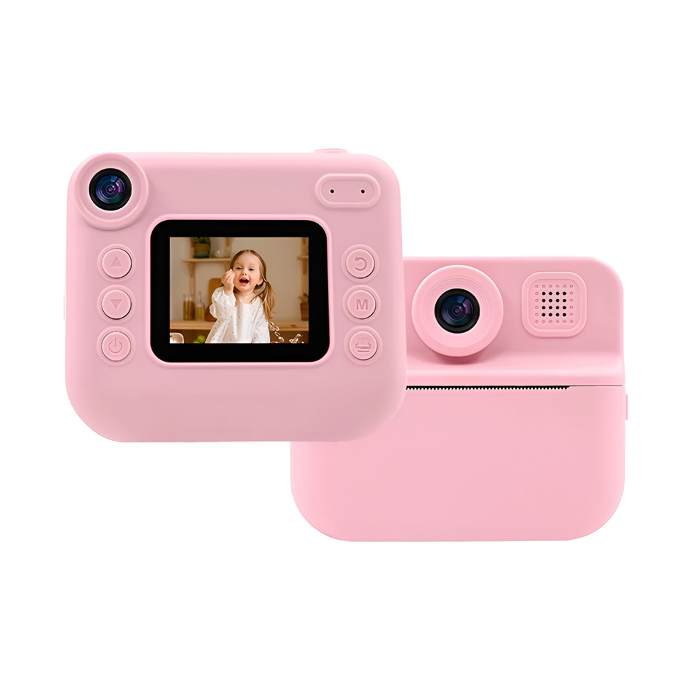 EYESUN Instant Kids Camera with Printing Paper Rolls 030D, Pink - Image 3