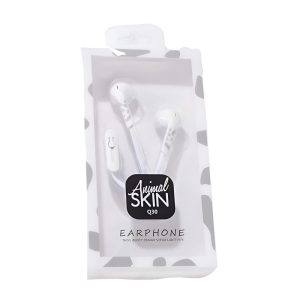Keeka Earphones 3.5mm Q30, Silver