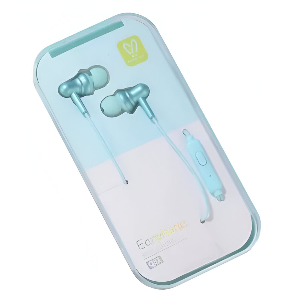 Keeka Earphones 3.5mm Q31, Blue