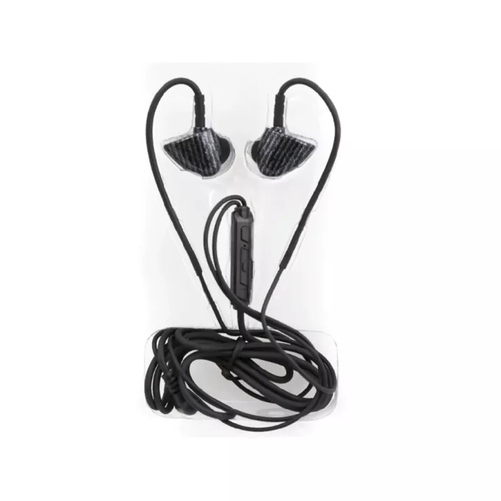 Keeka Earphones 3.5mm Q32, Black