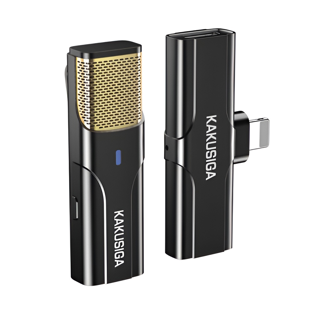 Ksiga Wireless Microphone System KSC-1106 Lightning, Black