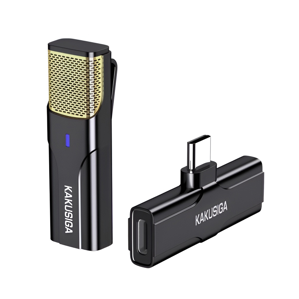 Ksiga Wireless Microphone System KSC-1106 TypeC, Black - Image 3