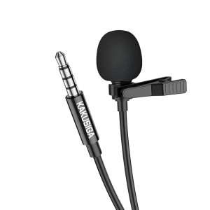 Ksiga Wired Lavalier KSC-762 3.5mm 2M, Black
