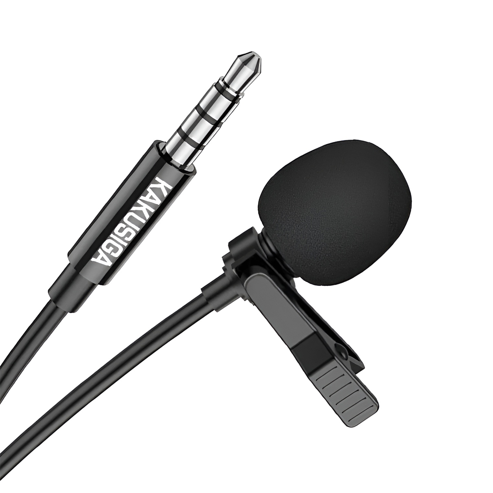 Ksiga Wired Lavalier KSC-762 3.5mm 2M, Black - Image 2