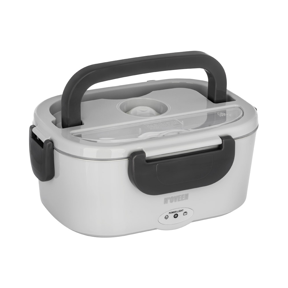 NOVEEN Lunch Box LB2410 220-240 Volt,23x16x10,5 cm,INOX interior,Power 40 W Grey - Image 2
