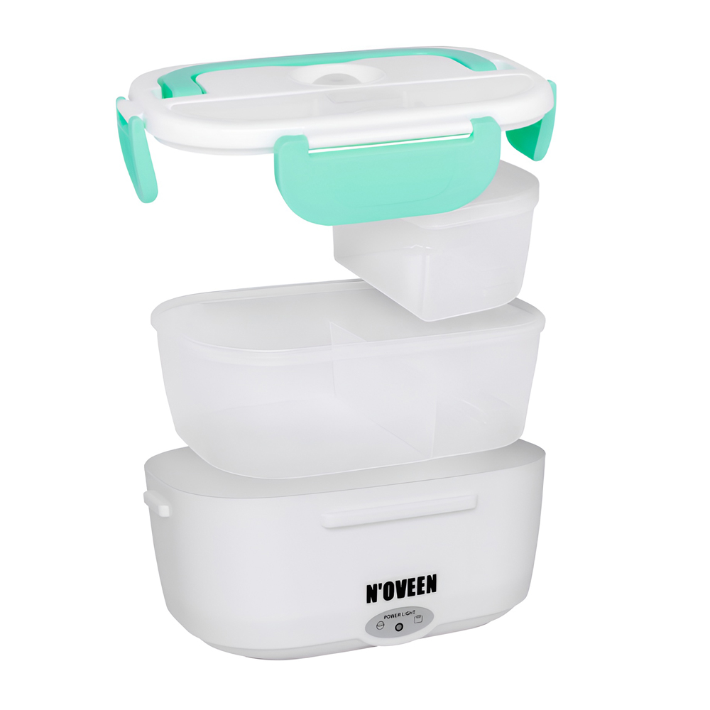 NOVEEN Lunch Box LB330 220-240 Volt,23x16x10,5 cm,INOX interior,Power 40 W Mint - Image 2