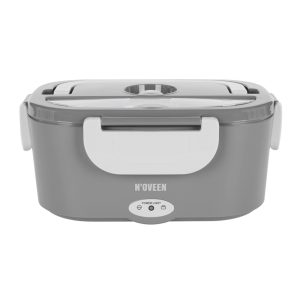 NOVEEN Lunch Box LB340 220-240 Volt,23x16x10,5 cm,INOX interior,Power 40 W Dark Grey