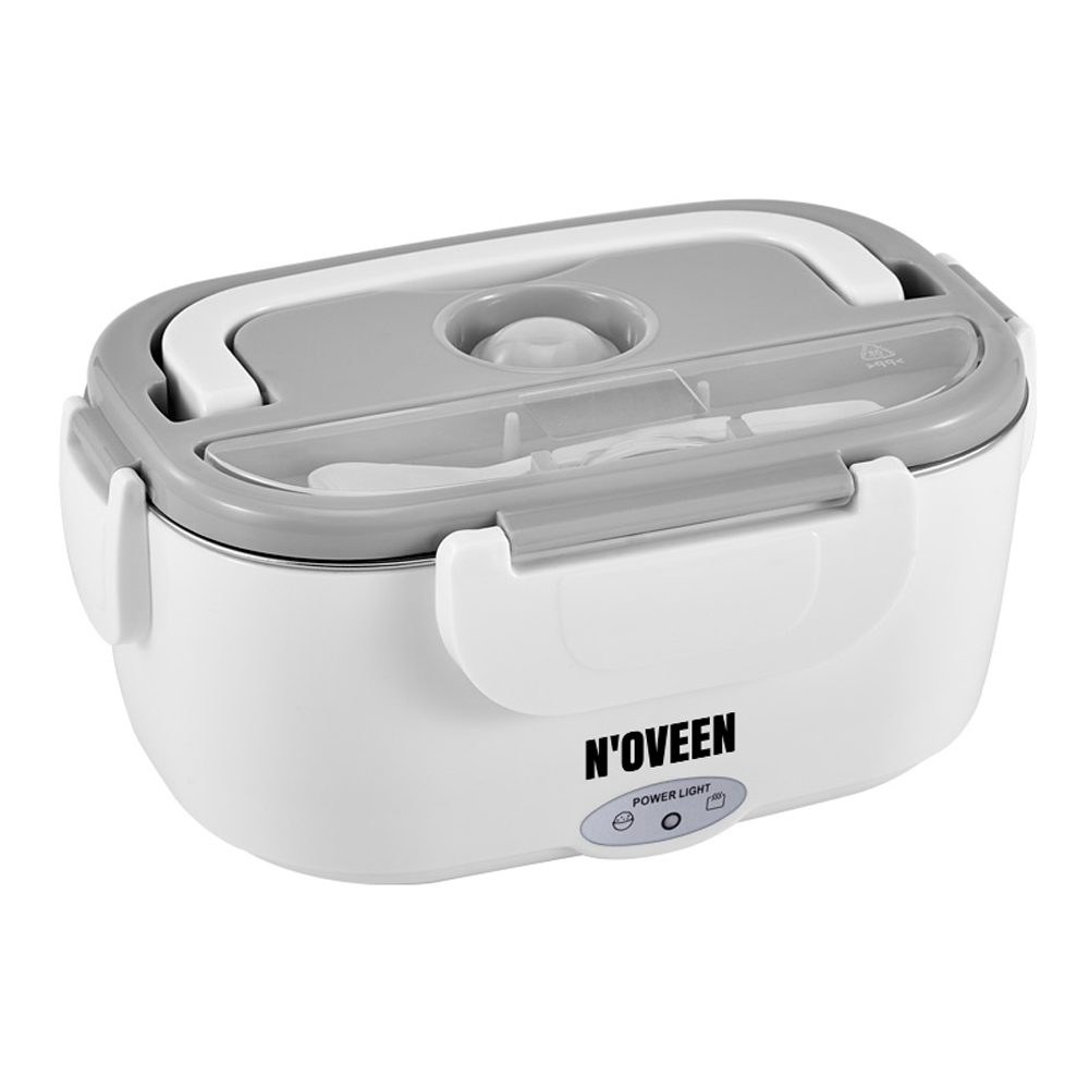 NOVEEN Lunch Box LB410 12/220-240 Volt,23x16x10,5 cm,INOX interior,Power 40 W Grey