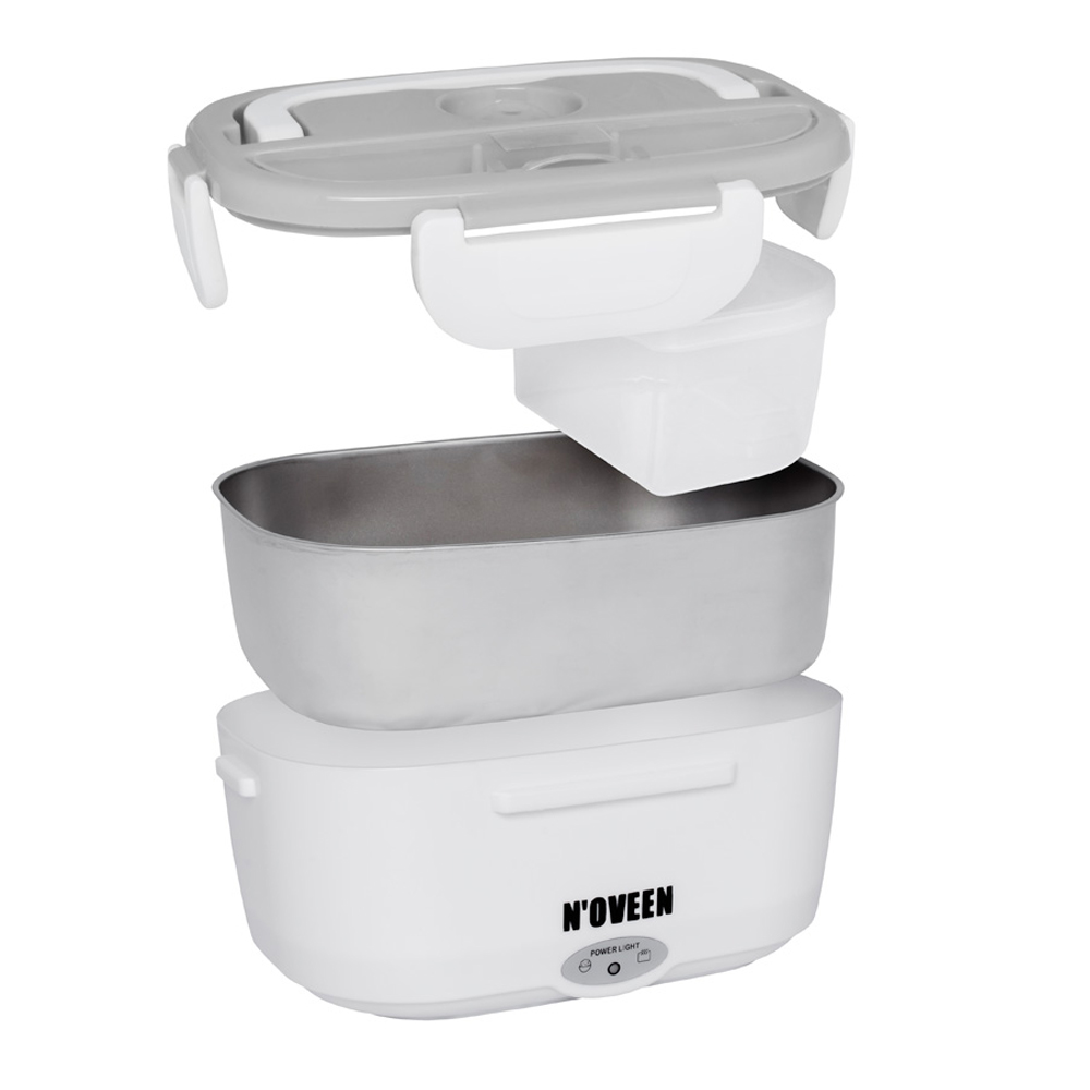 NOVEEN Lunch Box LB410 12/220-240 Volt,23x16x10,5 cm,INOX interior,Power 40 W Grey - Image 2