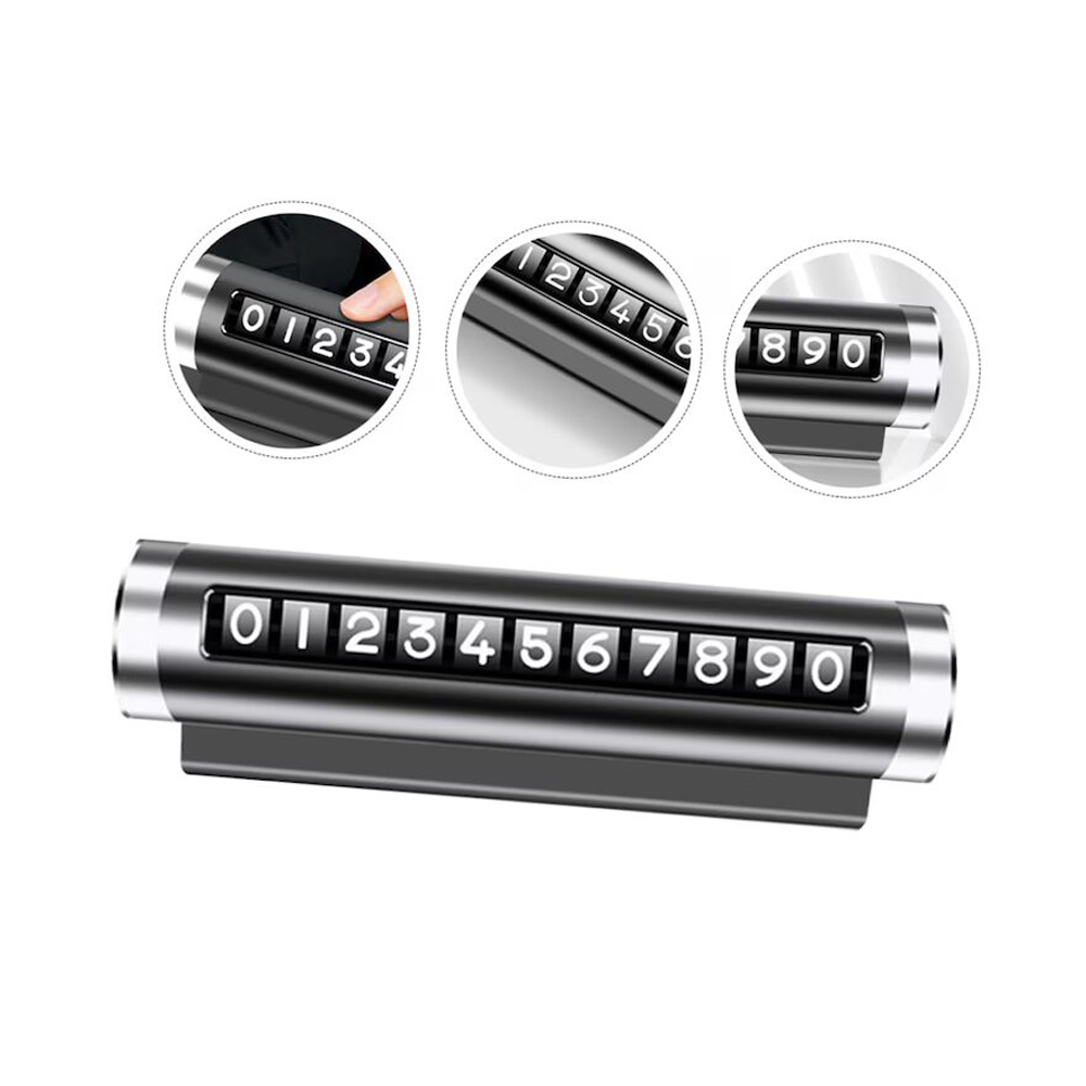 Luxury Car Temporary Parking Number - Image 3