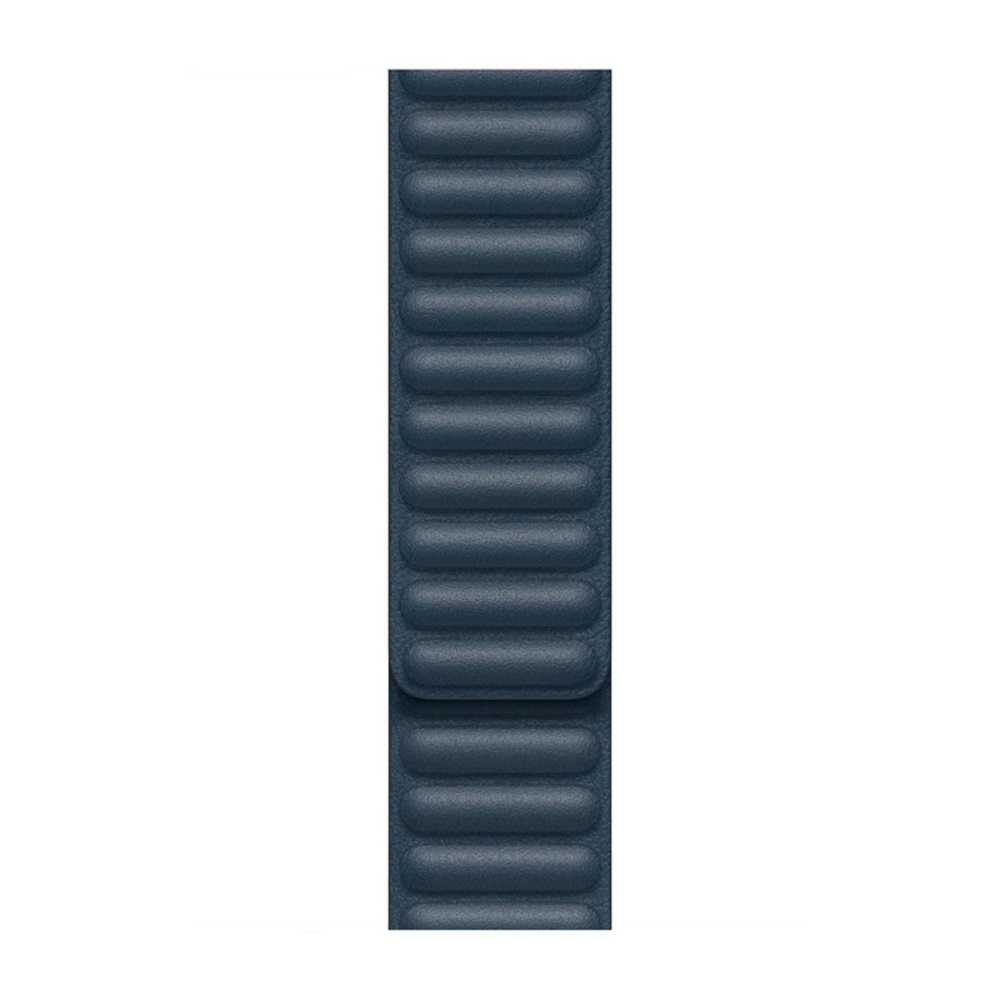 Leather Apple Watch Strap 42/44/45mm M/L Blue