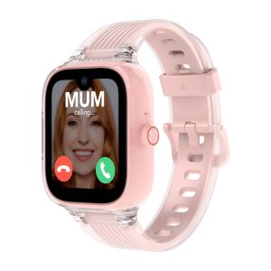 Lagenio Kids Smart Watch 4G, Amoled Display, 5MP Camera, K2, Pink