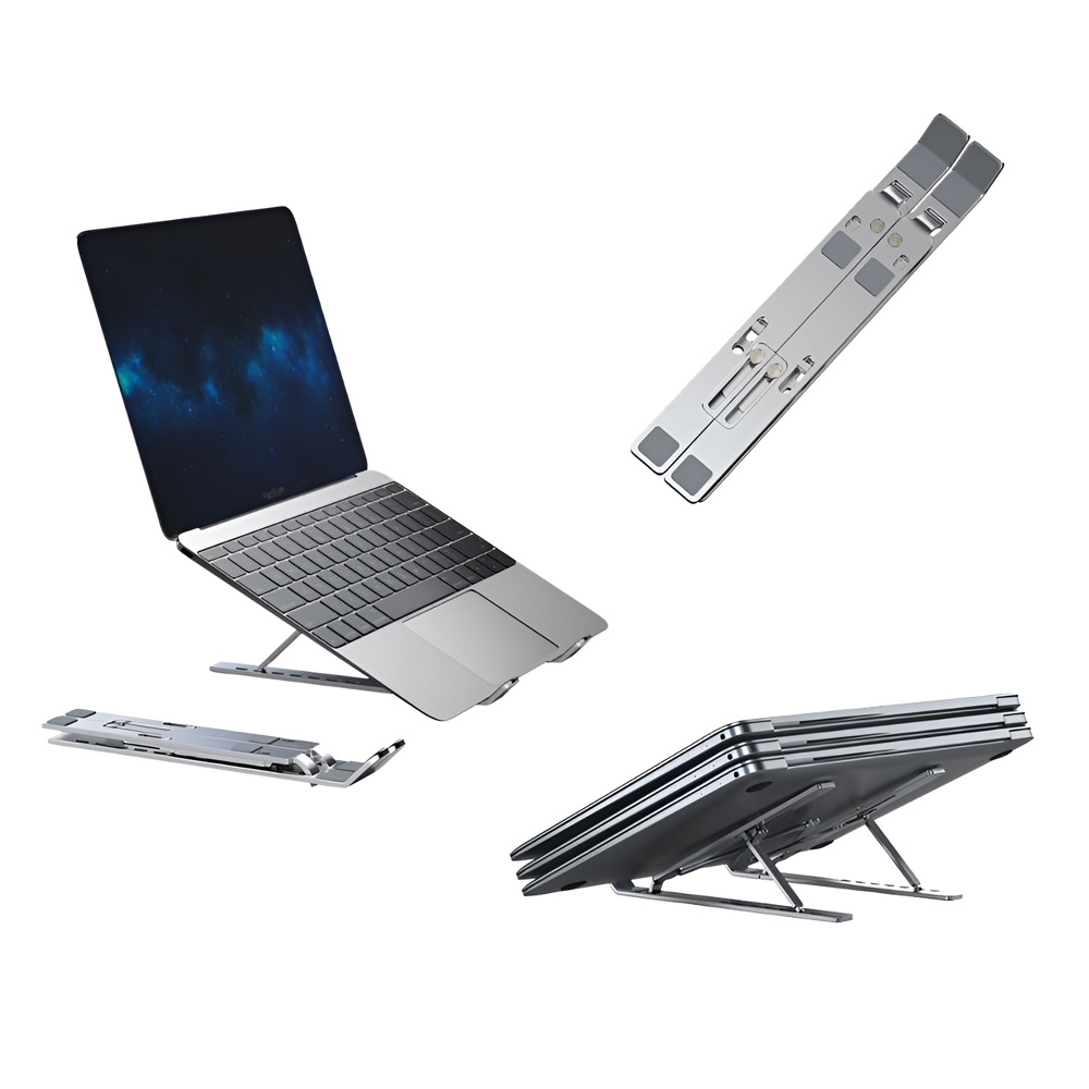 Yesido Laptop Stand Aluminum LP01, Silver - Image 2