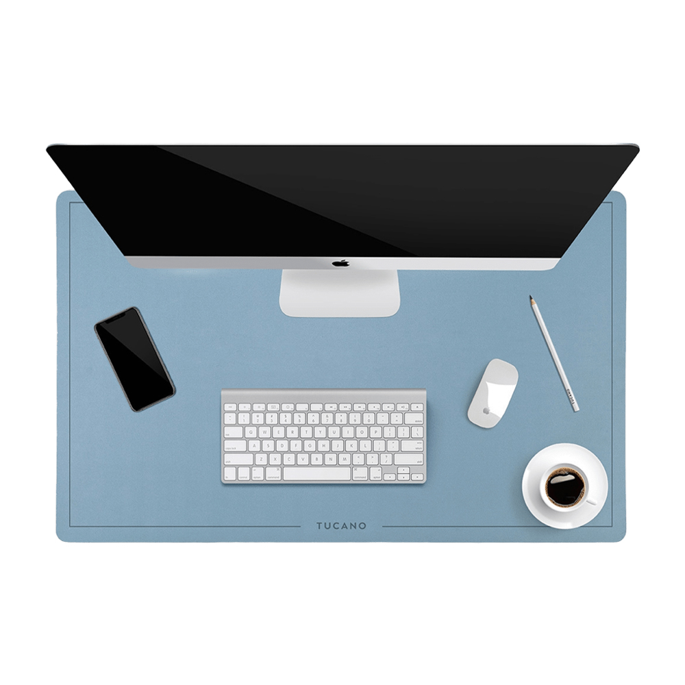 Tucano Desk Pad Neoprene (670 x 420 x 3 mm), Sky Blue - Image 3