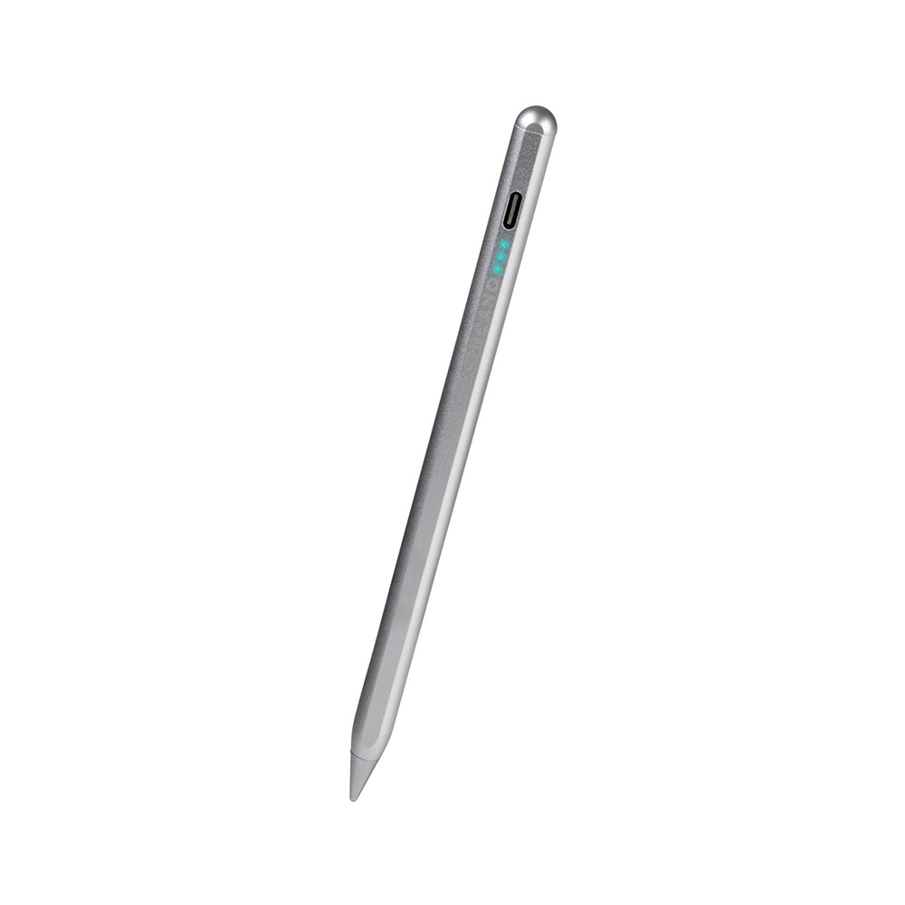 Tucano Stylus Pen Active Magnetic for iPad 7/8/9/10th gen | Air 10.9 4/5th gen | Pro 11 3/4th gen | Pro 12.9 5/6th gen | iPad Mini, Silver - Image 2