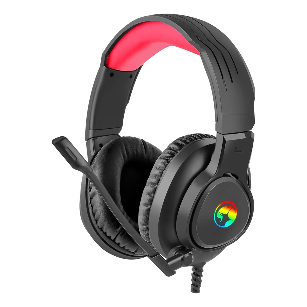Marvo Headset Wired Gaming HG8958, 3.5 mm, USB (Rainbow Backlight) - Image 2