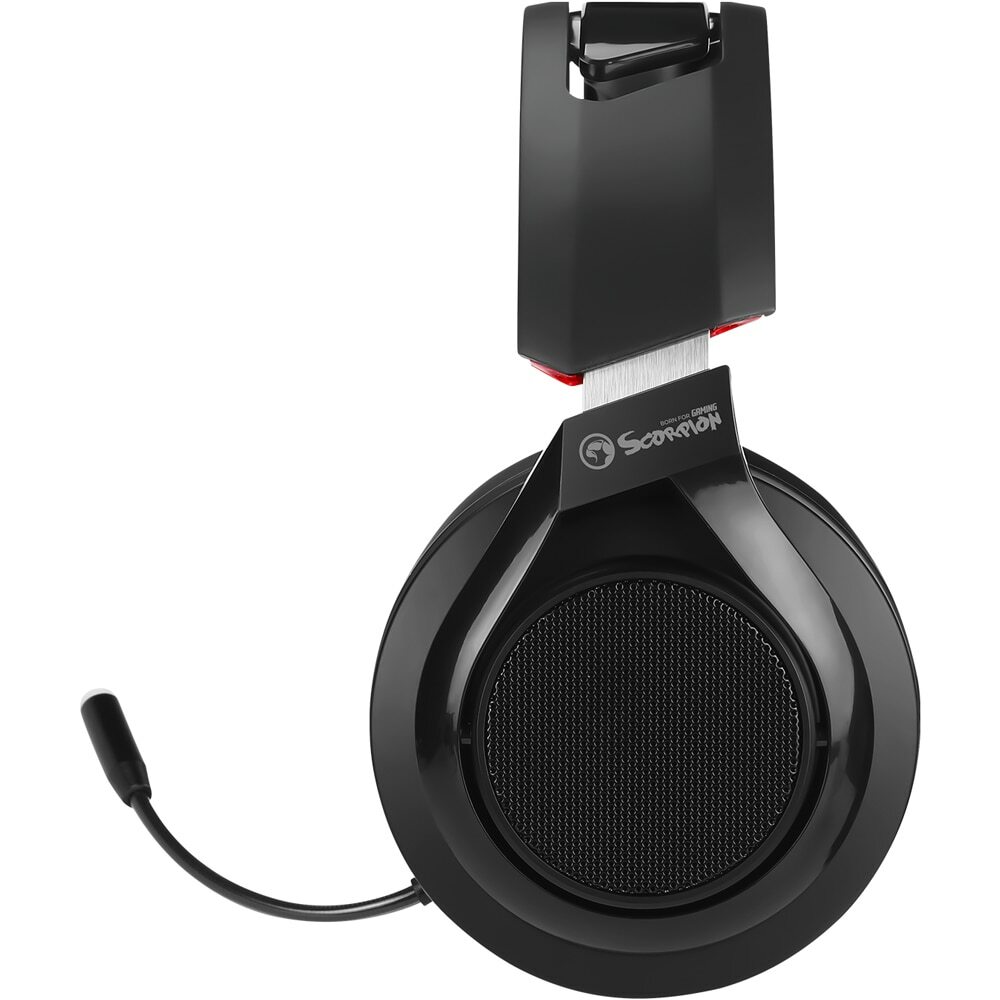 Marvo Headset Wireless HG9080W Stereo + 3.5mm, (PC, PS4), Black - Image 2