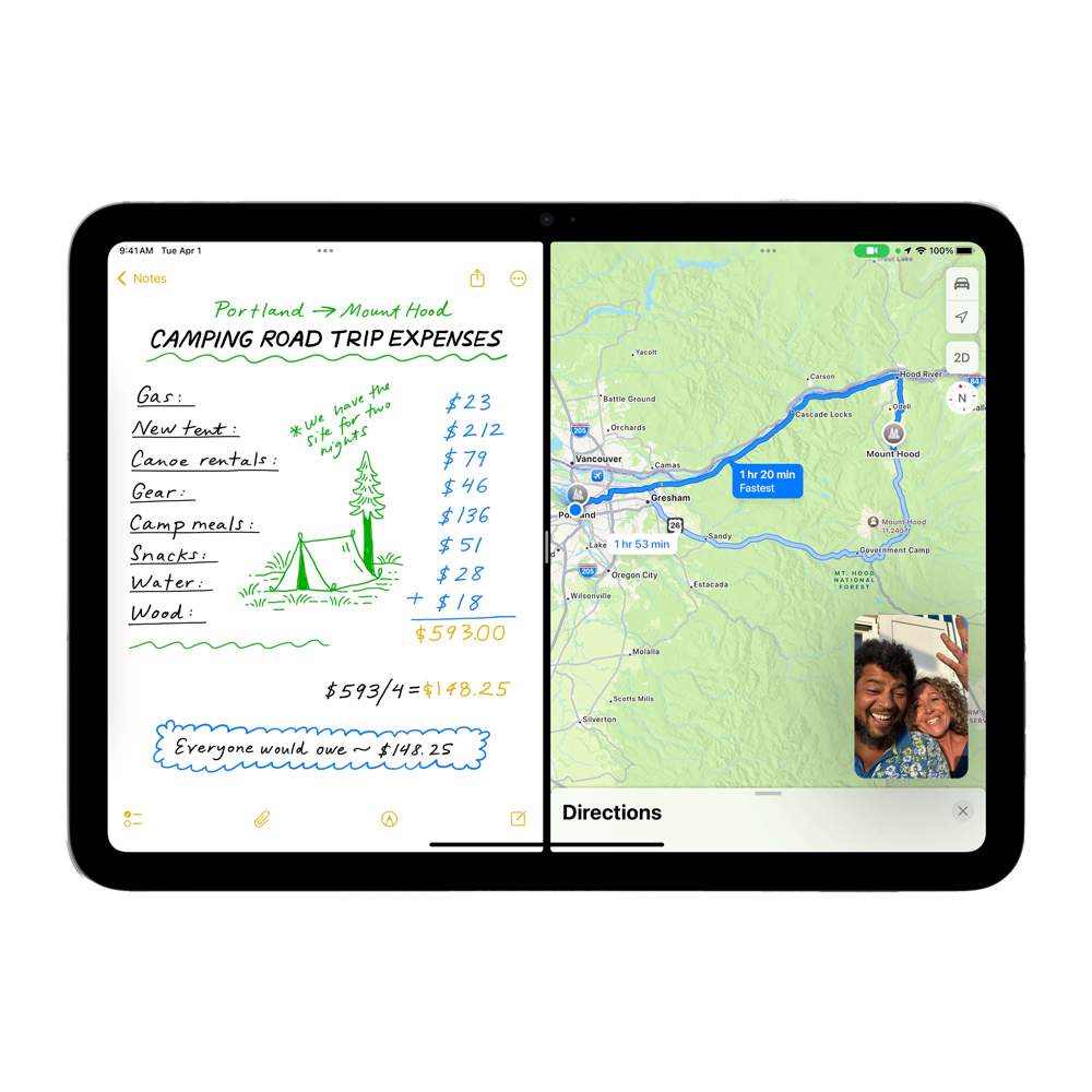 Apple iPad 11 128GB Wi-Fi + Cellular Silver - Image 2