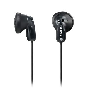 SONY Earphones 3.5mm MDRE9LPB, Black