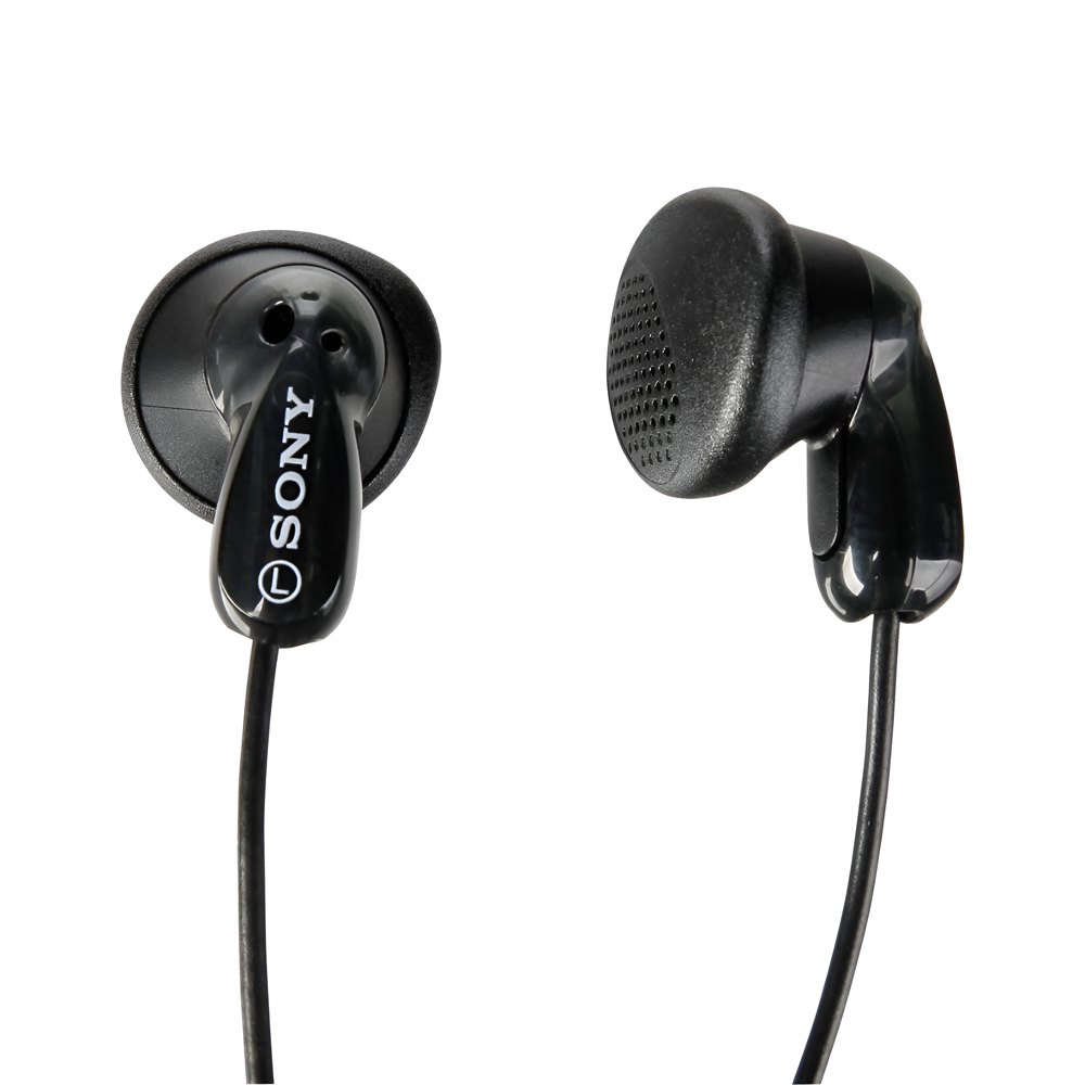 SONY Earphones 3.5mm MDRE9LPB, Black - Image 2