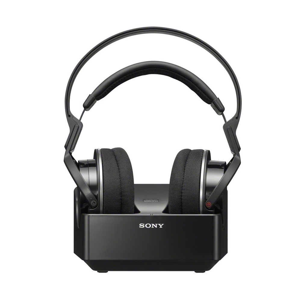 SONY Over-Ear Headphones Bluetooth + 3.5mm MDRRF855RK, Black - Image 2