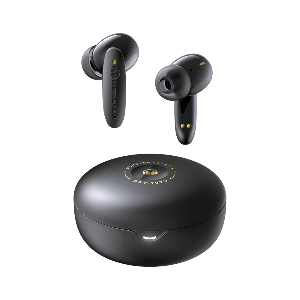 Monster TWS Earphones Clarity 108 AirLinks, Black