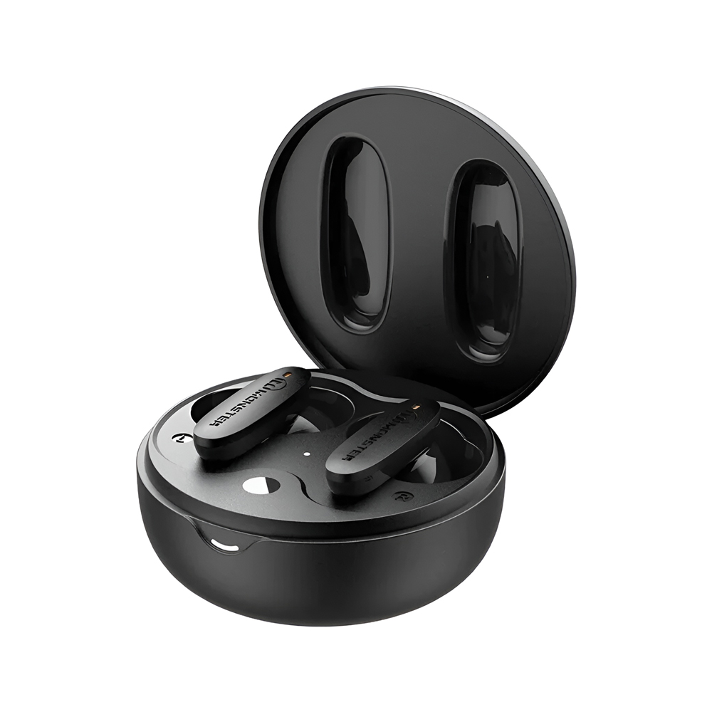 Monster TWS Earphones Clarity 108 AirLinks, Black - Image 3