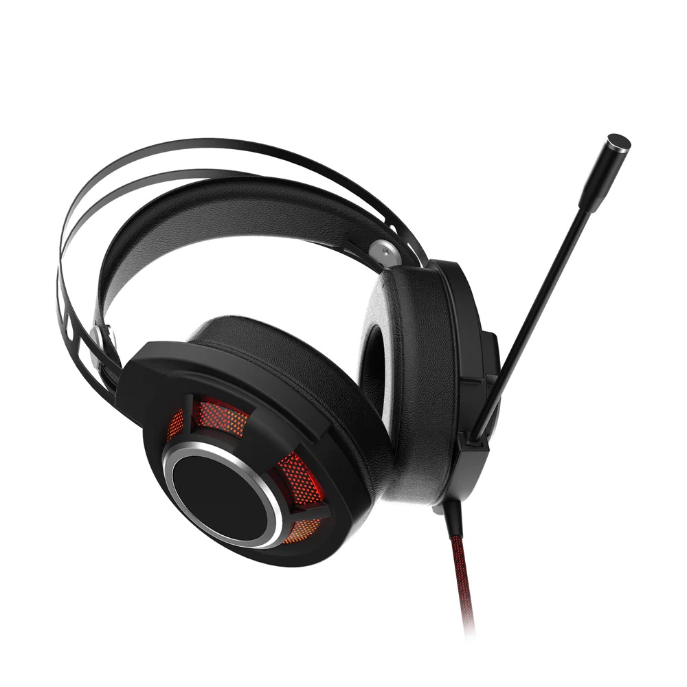 Monster Gaming Headset USB RGB Mission V1, Black - Image 3