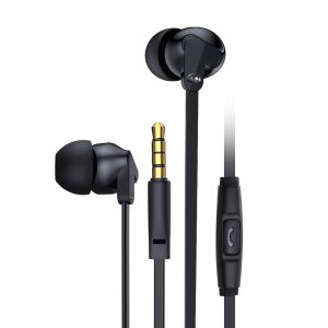 Monster Earphones 3.5mm with Mic Rave V1, Black