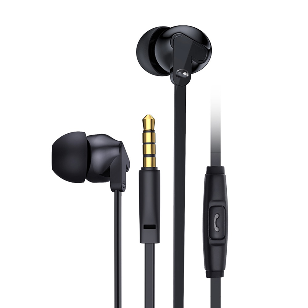 Monster Earphones 3.5mm with Mic Rave V1, Black
