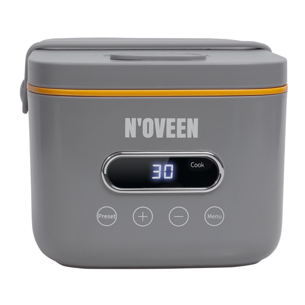 NOVEEN Multi Lunch Box MLB910 Xline 220-240 Volt,22,5x13x9,5 cm,Power 300 W Grey - Image 2
