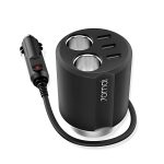 70Mai Car Charger 3xUSB 6A Cigarette Lighter Socket Pro, Black