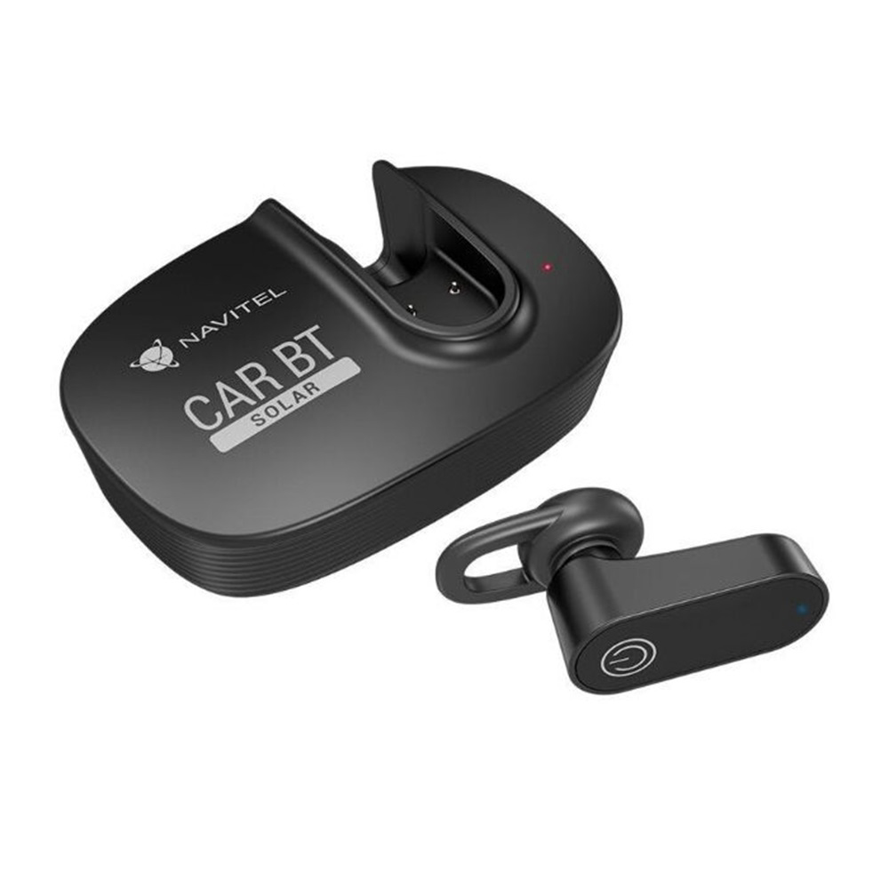 Navitel In-Ear Headset Bluetooth Solar Car, Black (Damaged Box) - Image 2