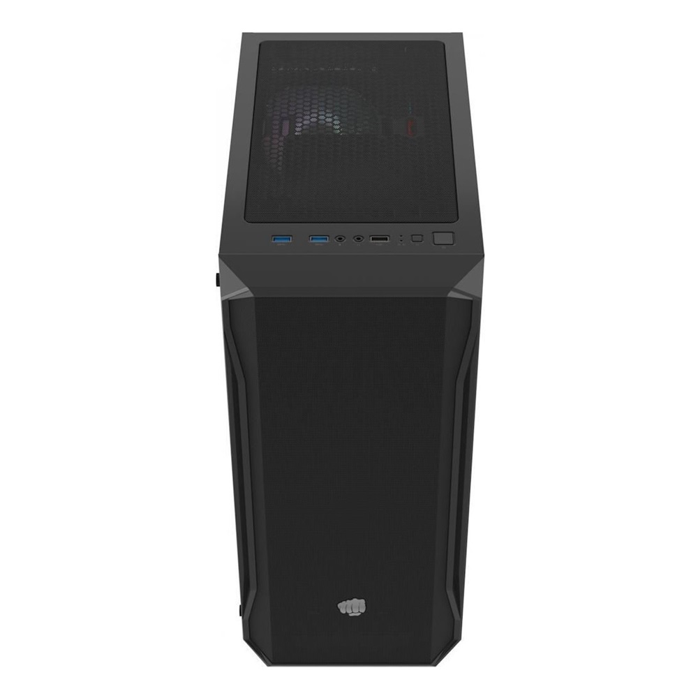 Fury Case Shobo SH4 RGB Midi Tower Window, Black - Image 3