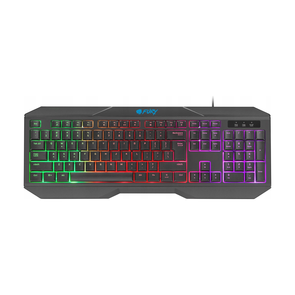 Fury Combo Thunderstreak 3.0 Keyboard+Mouse+Headphones+Mouse Pad+ ENG Layout - Image 2